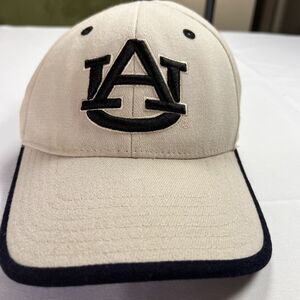 Vintage Auburn Tigers Strapback Hat Cap Khaki Made In USA SEC